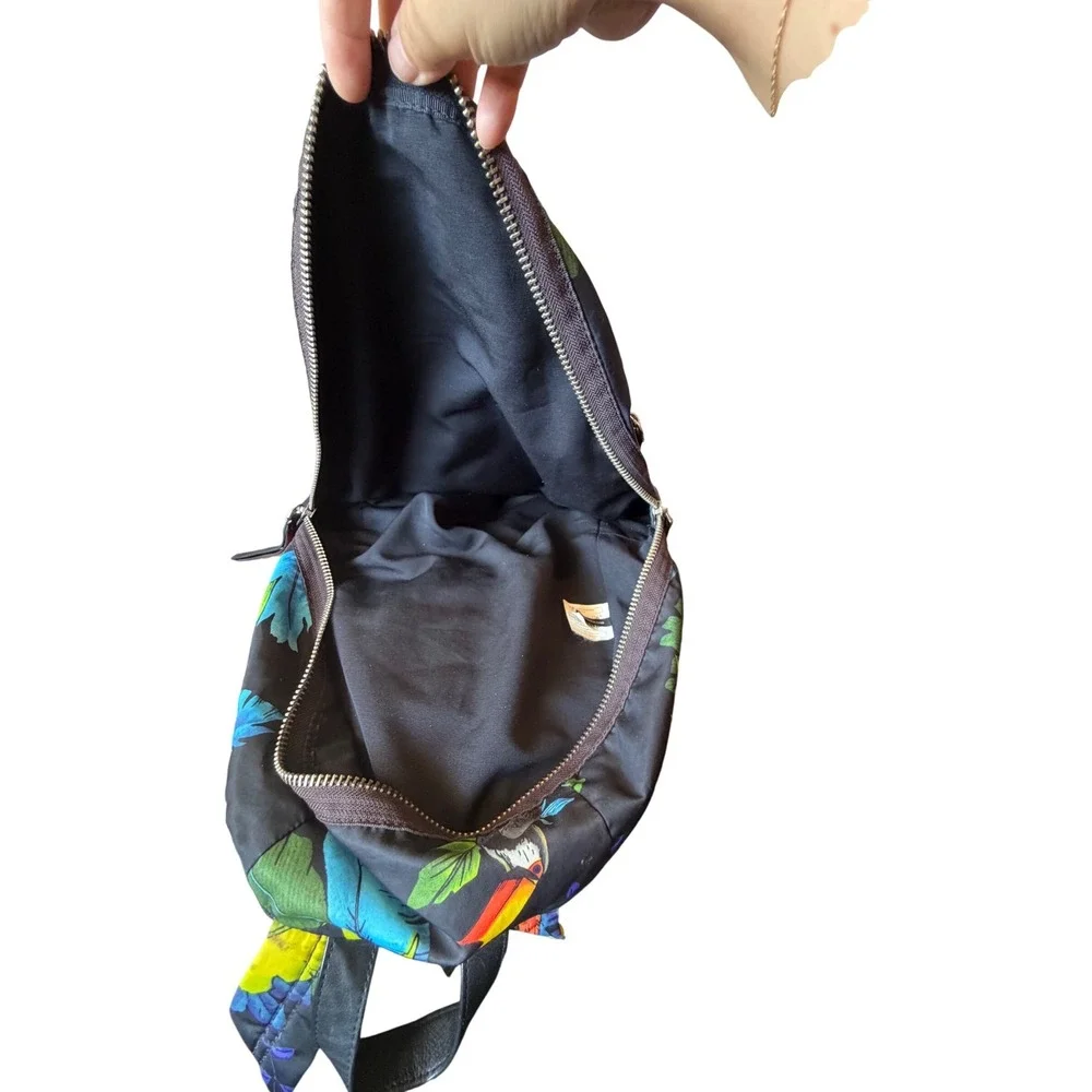 Marc Jacobs Tropical Parrot Print Nylon Backpack‎ NOT AVAILABLE